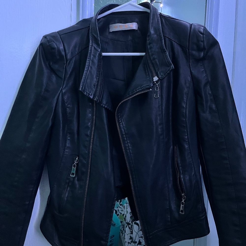 Leather jacket